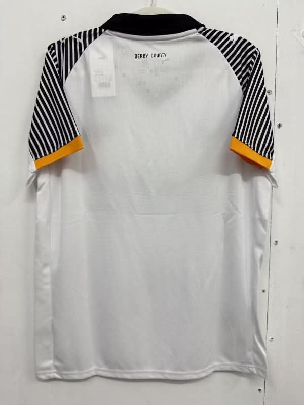 Thailand Quality(AAA) 25/26 Derby County Home Soccer Jersey