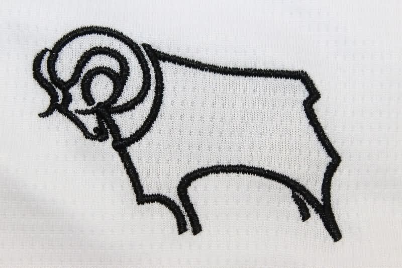 Thailand Quality(AAA) 25/26 Derby County Home Soccer Jersey