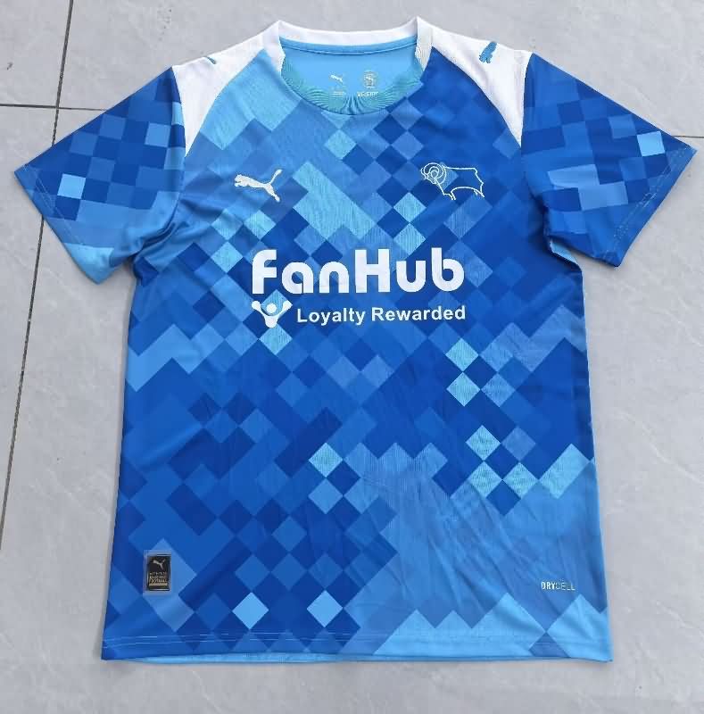 Thailand Quality(AAA) 25/26 Derby County Third Soccer Jersey