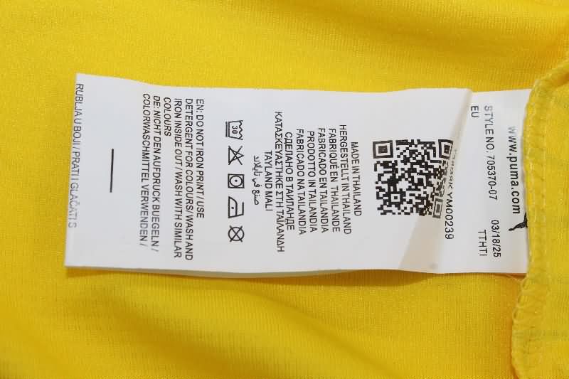 Thailand Quality(AAA) 25/26 Dortmund Training Soccer Jersey