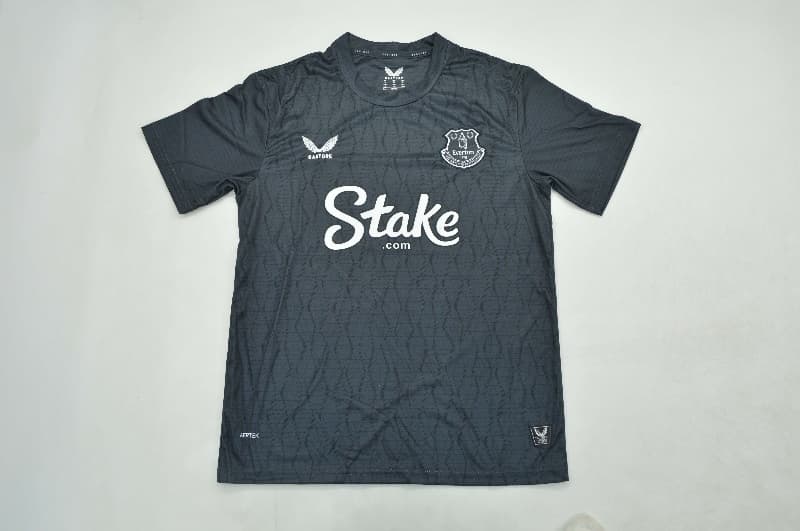 Thailand Quality(AAA) 25/26 Everton Goalkeeper Grey Soccer Jersey
