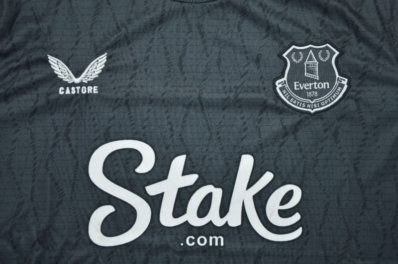 Thailand Quality(AAA) 25/26 Everton Goalkeeper Grey Soccer Jersey