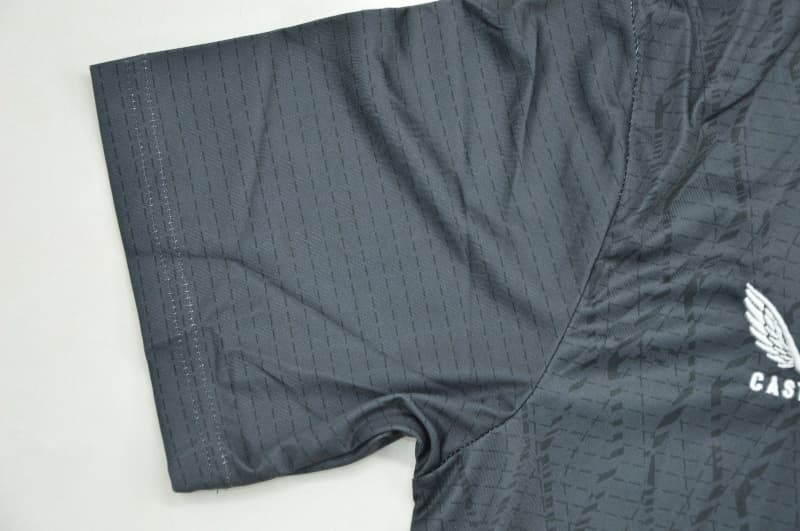 Thailand Quality(AAA) 25/26 Everton Goalkeeper Grey Soccer Jersey