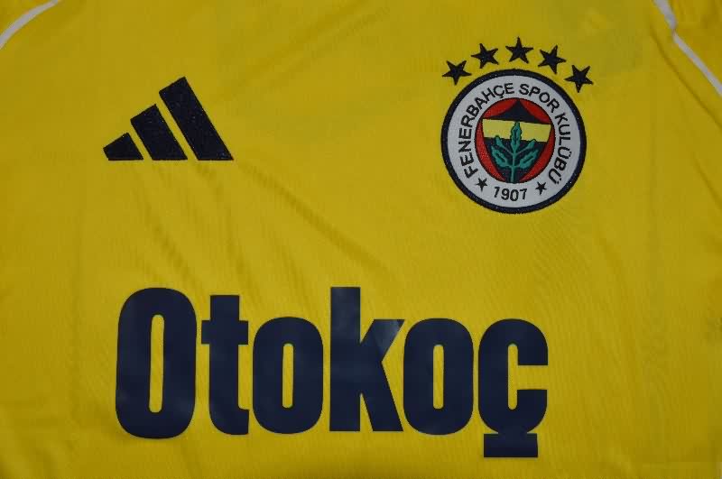 Thailand Quality(AAA) 25/26 Fenerbahce Away Soccer Jersey