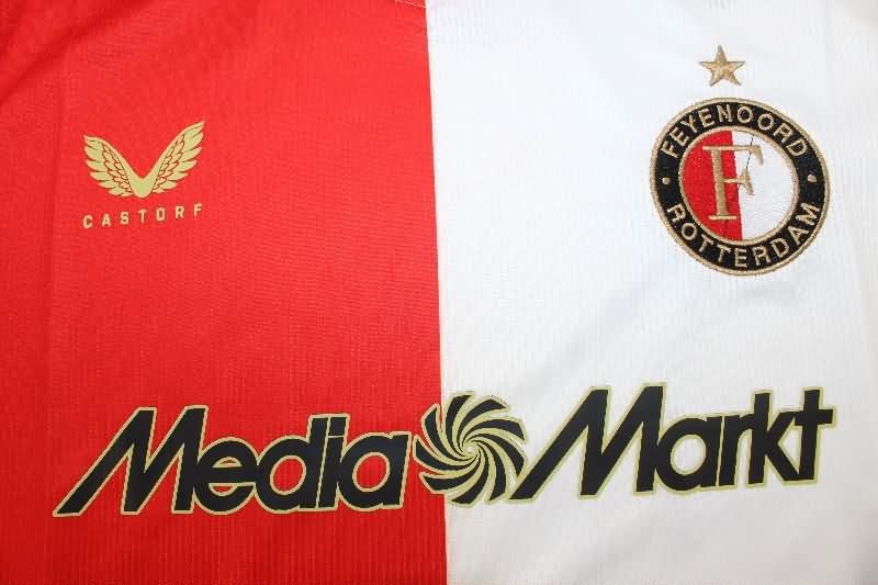 Thailand Quality(AAA) 25/26 Feyenoord Home Soccer Jersey