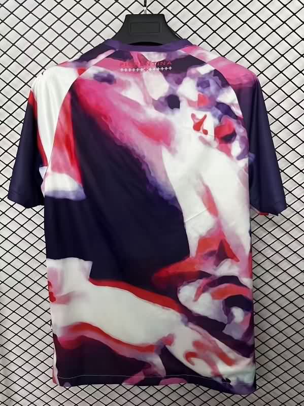 Thailand Quality(AAA) 25/26 Fiorentina Fourth Reversible Soccer Jersey