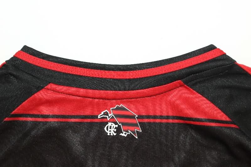 Thailand Quality(AAA) 2025 Flamengo Home Long Sleeve Soccer Jersey