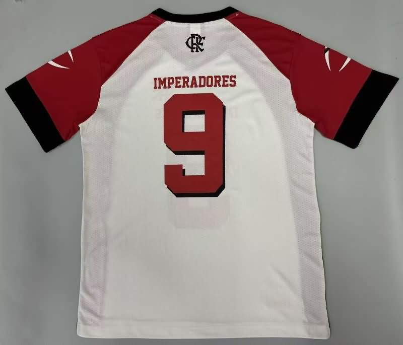Thailand Quality(AAA) 2025 Flamengo White NFL Jersey 02