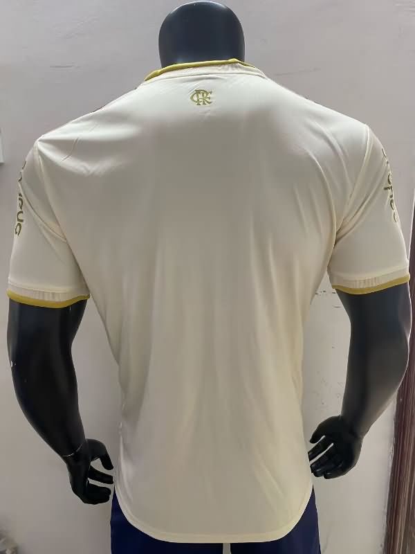 Thailand Quality(AAA) 2025 Flamengo Third Soccer Jersey Sponsor