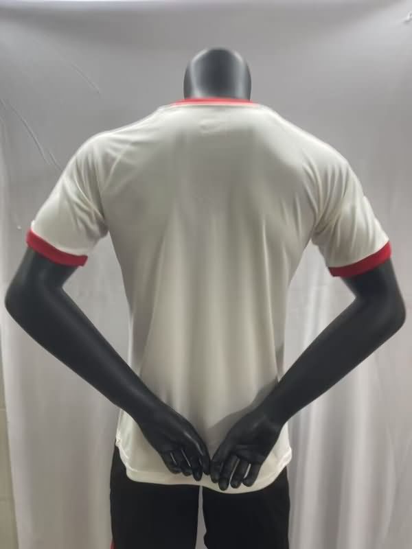Thailand Quality(AAA) 2025 Flamengo White Soccer Jersey