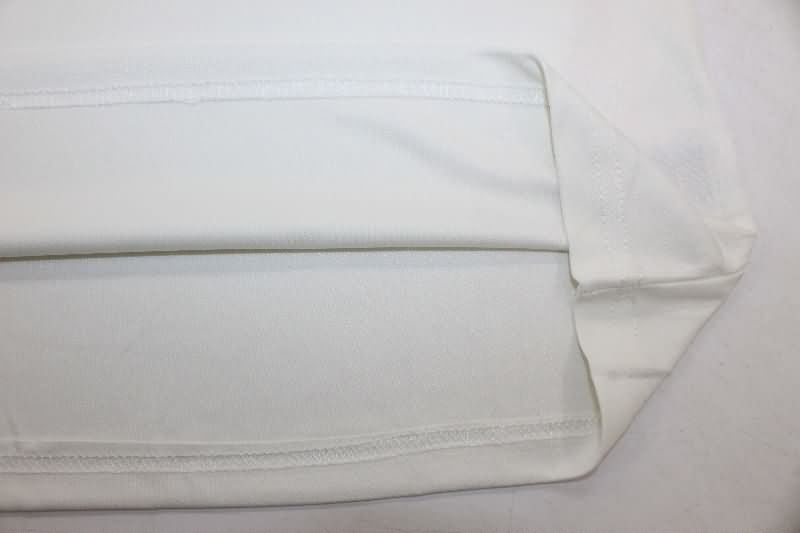 Thailand Quality(AAA) 2025 Flamengo White Soccer Jersey