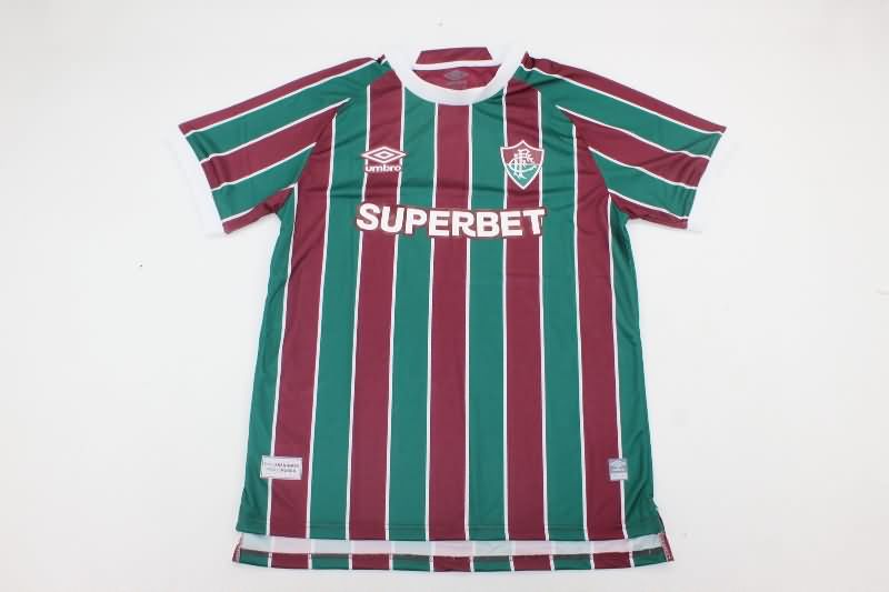 Thailand Quality(AAA) 2025 Fluminense Home Soccer Jersey