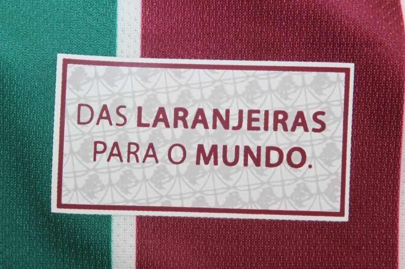 Thailand Quality(AAA) 2025 Fluminense Home Soccer Jersey