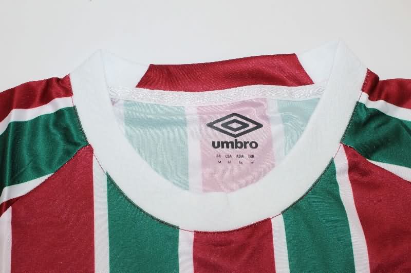 Thailand Quality(AAA) 2025 Fluminense Home Long Sleeve Soccer Jersey