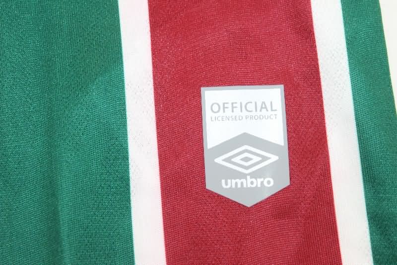 Thailand Quality(AAA) 2025 Fluminense Home Long Sleeve Soccer Jersey