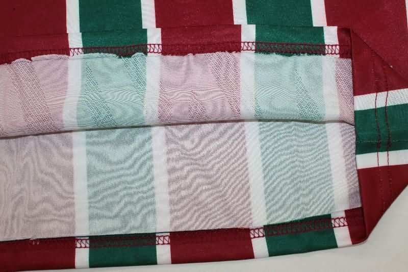 Thailand Quality(AAA) 2025 Fluminense Home Long Sleeve Soccer Jersey