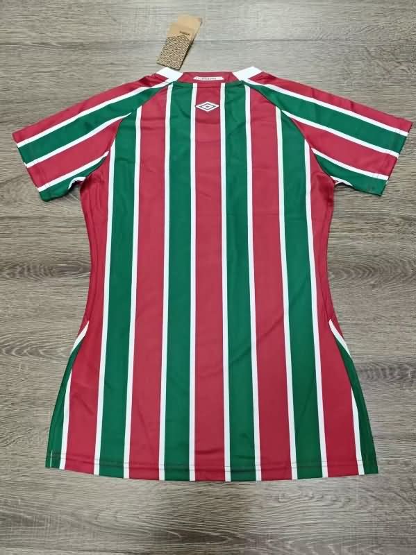 Thailand Quality(AAA) 2025 Fluminense Home Women Soccer Jersey