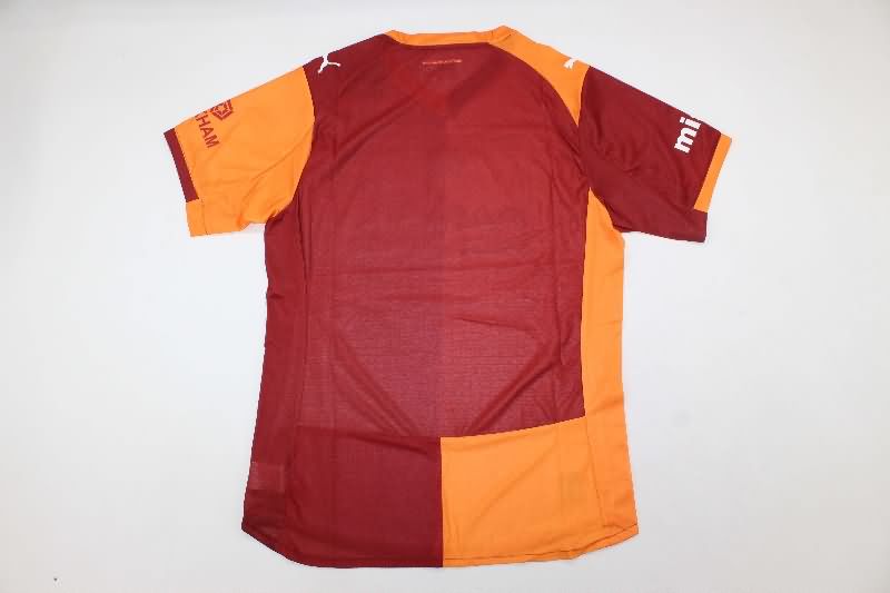 Thailand Quality(AAA) 25/26 Galatasaray Home Soccer Jersey (Player)