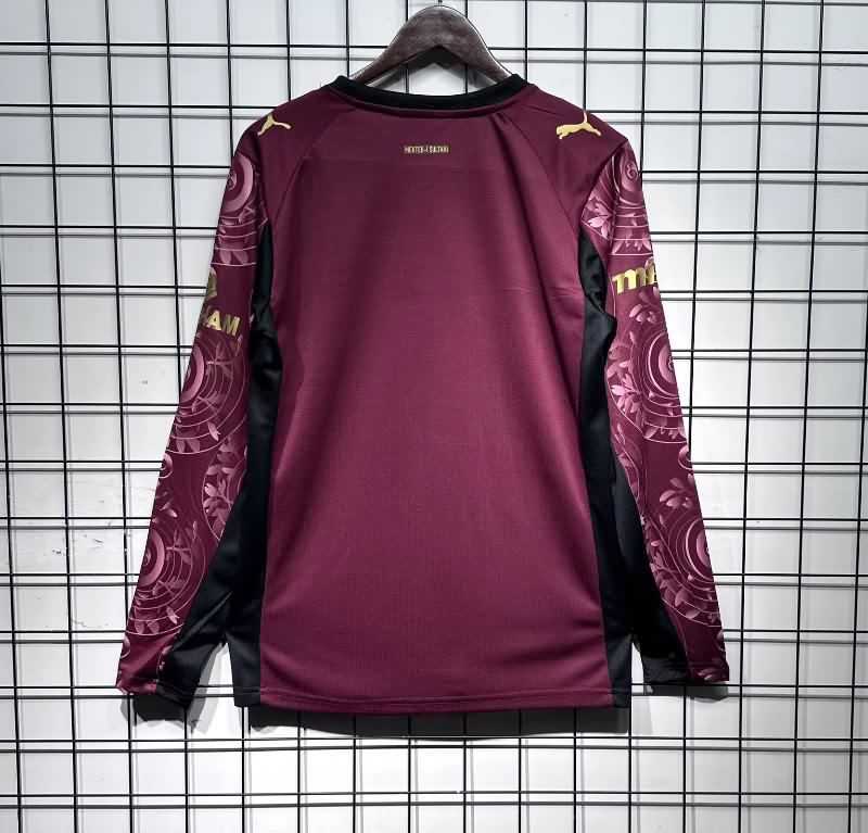 Thailand Quality(AAA) 25/26 Galatasaray Third Long Sleeve Soccer Jersey