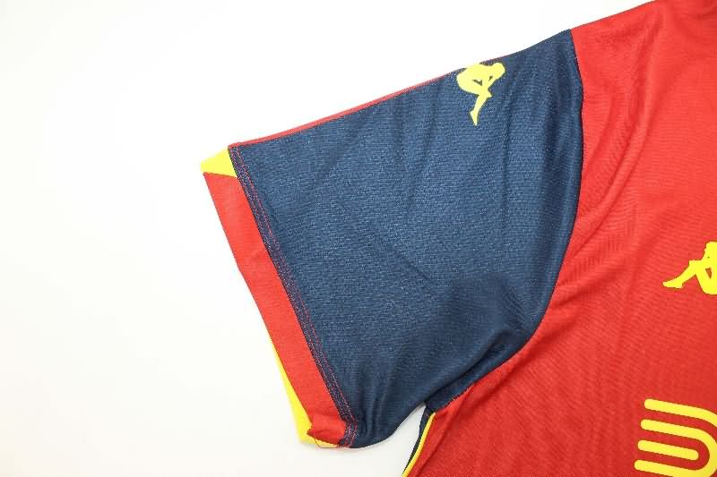 Thailand Quality(AAA) 25/26 Genoa Home Soccer Jersey