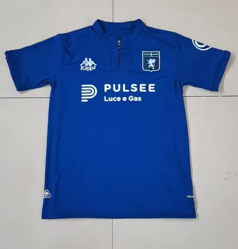 Thailand Quality(AAA) 25/26 Genoa Third Soccer Jersey