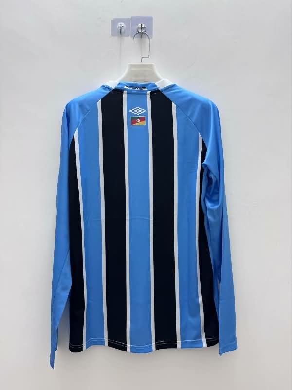 Thailand Quality(AAA) 2025 Gremio Home Long Sleeve Soccer Jersey