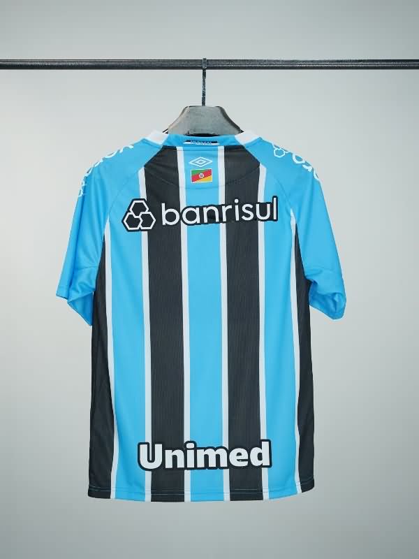 Thailand Quality(AAA) 2025 Gremio Home Soccer Jersey With Sponsor