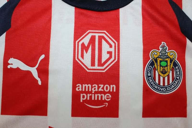 Thailand Quality(AAA) 25/26 Guadalajara Home Soccer Jersey
