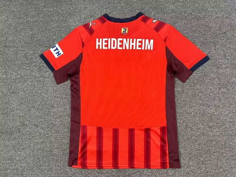 Thailand Quality(AAA) 25/26 Heidenheim Home Soccer Jersey