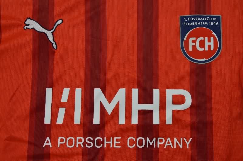 Thailand Quality(AAA) 25/26 Heidenheim Home Soccer Jersey