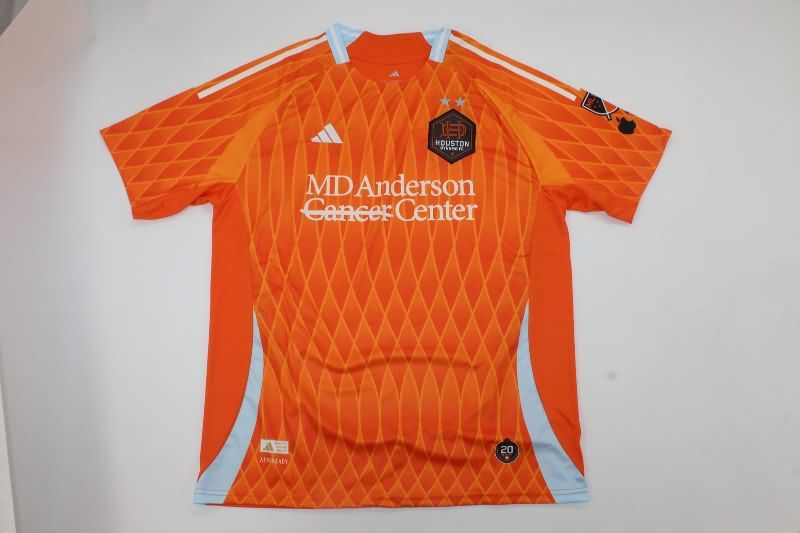 Thailand Quality(AAA) 2025 Houston Dynamo Home Soccer Jersey