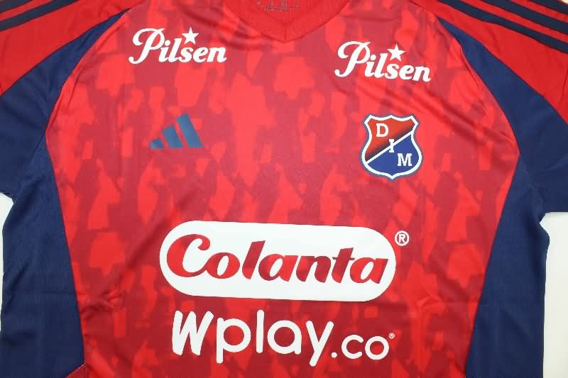 Thailand Quality(AAA) 2025 Independiente De Medellin Home Soccer Jersey