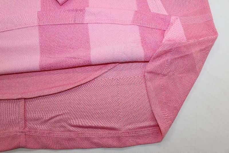 Thailand Quality(AAA) 2025 Inter Miami Home Long Sleeve Soccer Jersey (Player)