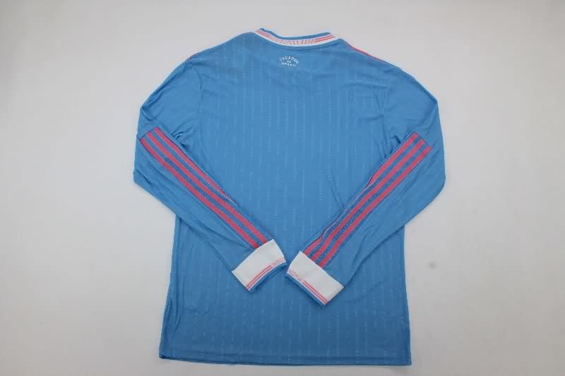Thailand Quality(AAA) 2025 Inter Miami Third Long Sleeve Soccer Jersey (Player)