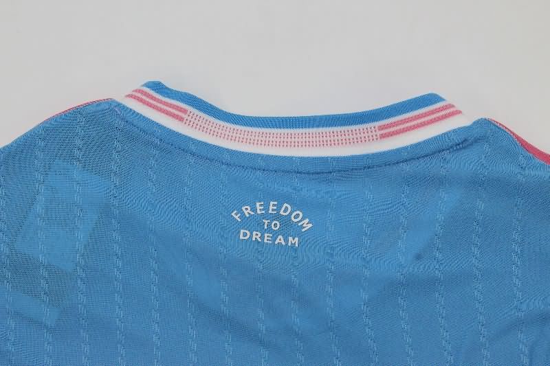 Thailand Quality(AAA) 2025 Inter Miami Third Long Sleeve Soccer Jersey (Player)
