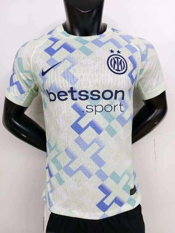 Thailand Quality(AAA) 25/26 Inter Milan Away Soccer Jersey (Player)