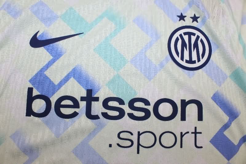 Thailand Quality(AAA) 25/26 Inter Milan Away Soccer Jersey (Player)