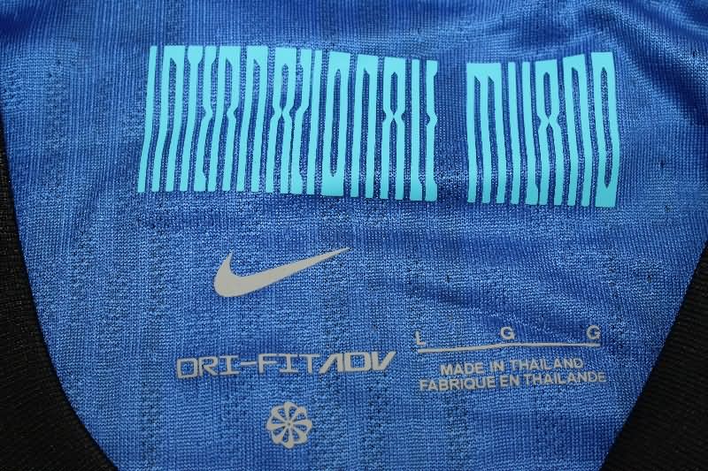 Thailand Quality(AAA) 25/26 Inter Milan Home Soccer Jersey (Player)