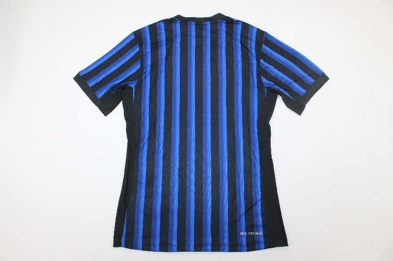 Thailand Quality(AAA) 25/26 Inter Milan Home Soccer Jersey (Player)