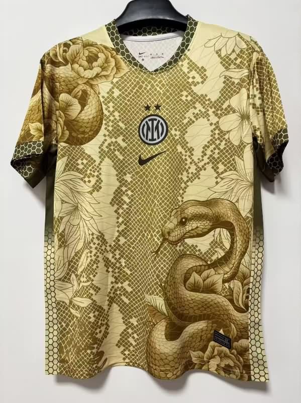 Thailand Quality(AAA) 25/26 Inter Milan Special Soccer Jersey