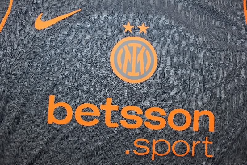 Thailand Quality(AAA) 25/26 Inter Milan Third Soccer Jersey (Player)