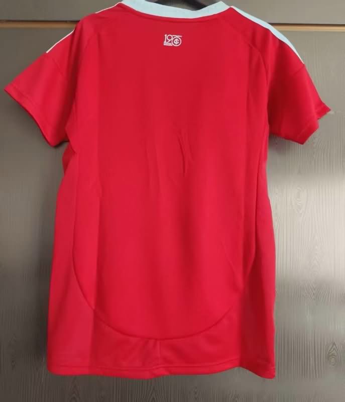 Thailand Quality(AAA) 2025 Sport Club Internacional Home Women Soccer Jersey