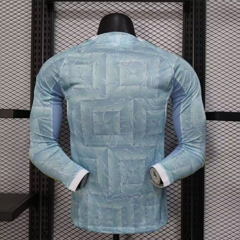 Thailand Quality(AAA) 25/26 Juventus Away Long Sleeve Soccer Jersey (Player)