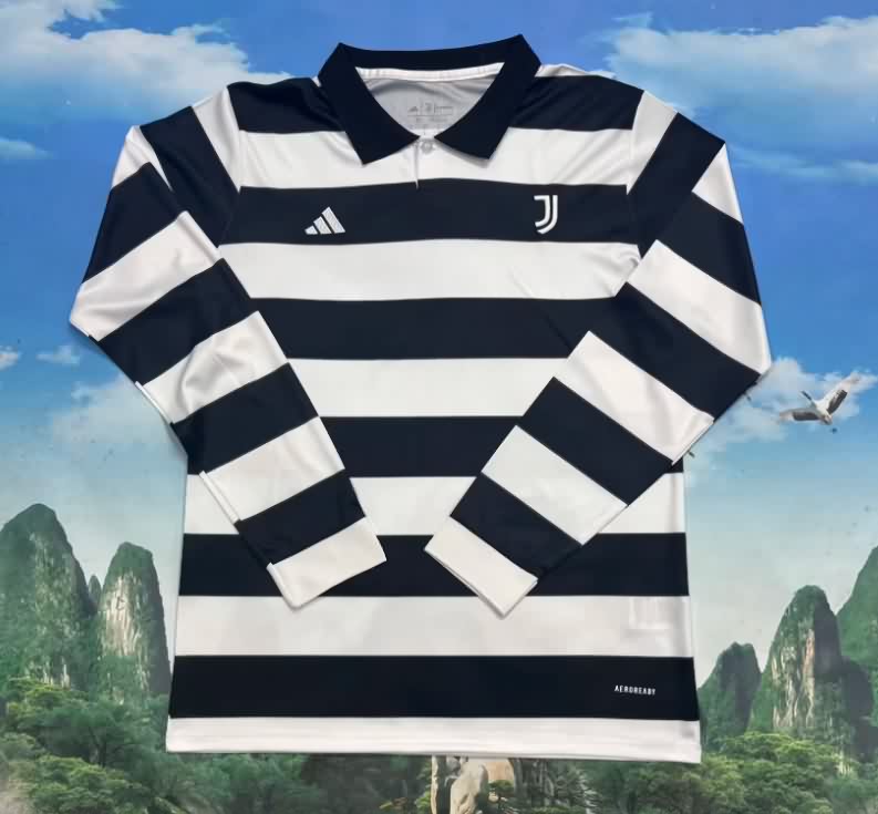 Thailand Quality(AAA) 25/26 Juventus Fourth Long Sleeve Soccer Jersey