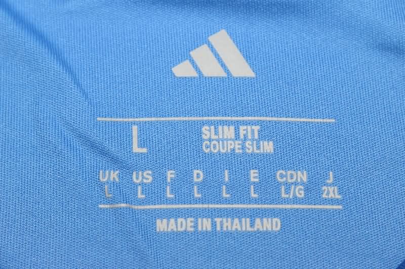 Thailand Quality(AAA) 25/26 Juventus Goalkeeper Blue Soccer Jersey