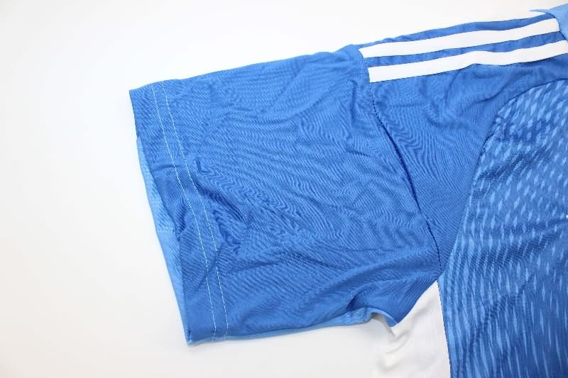 Thailand Quality(AAA) 25/26 Juventus Goalkeeper Blue Soccer Jersey
