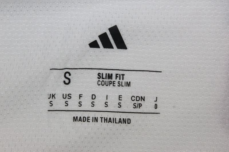 Thailand Quality(AAA) 25/26 Juventus Home Long Sleeve Soccer Jersey (Player)