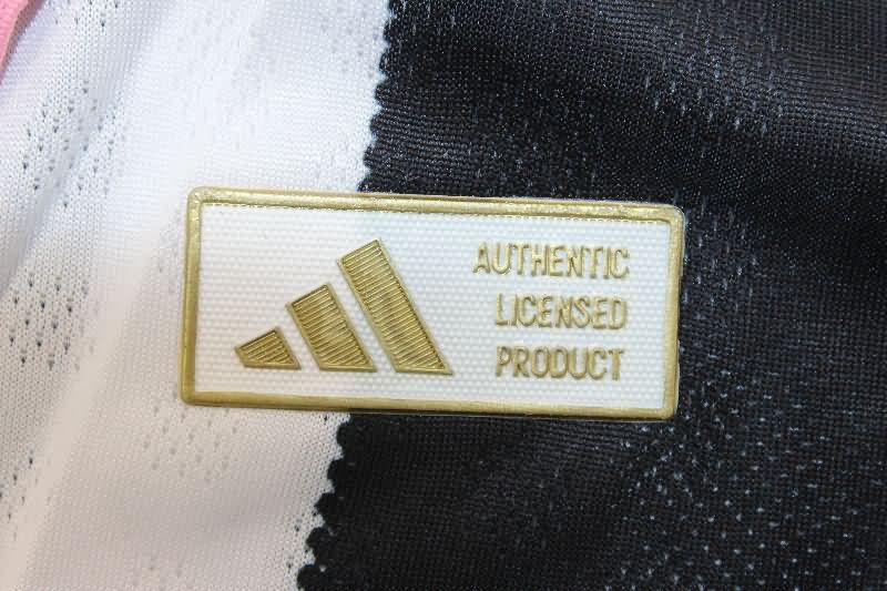 Thailand Quality(AAA) 25/26 Juventus Home Long Sleeve Soccer Jersey (Player)