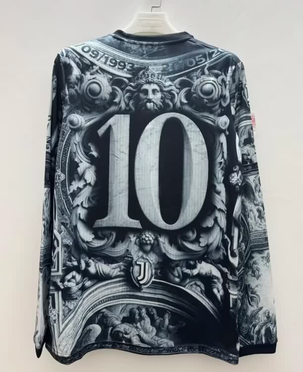 Thailand Quality(AAA) 25/26 Juventus Specail Long Sleeve Soccer Jersey