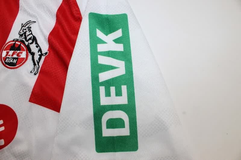 Thailand Quality(AAA) 25/26 Koln Home Soccer Jersey